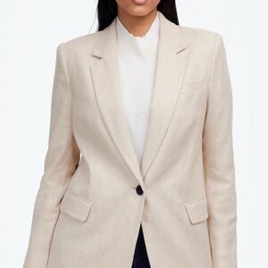 NWT Madewell Kline Cream Women's Blazer